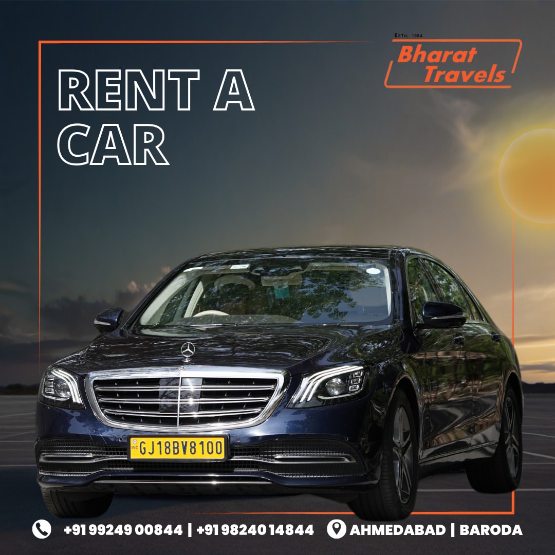 Mercedes car rental in Vadodara